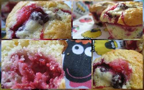 Mini muffins aux fruits rouges