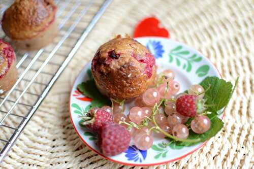 Mini muffins aux groseilles - IG bas