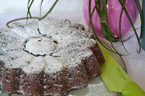 Moelleux au chocolat et lait fermenté