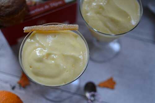 Mousse à l'orange  et Nonnette Jours Heureux