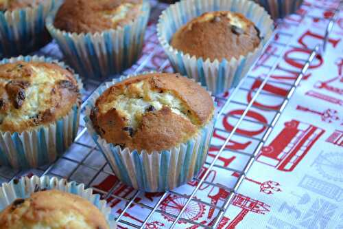 Muffins au chocolat et lait fermenté