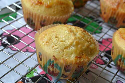 Muffins au lemon curd