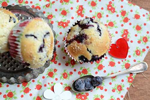 Muffins aux fruits rouges