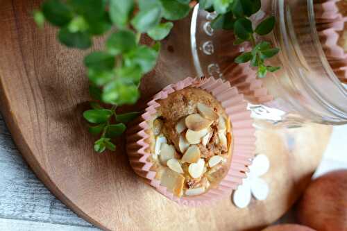 Muffins pommes amandes