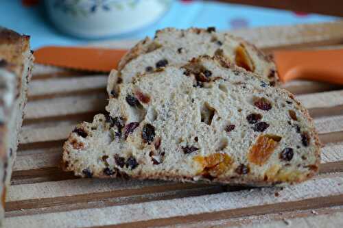 Pain au levain aux fruits secs