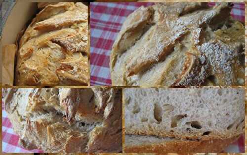 Pain au levain sans levure