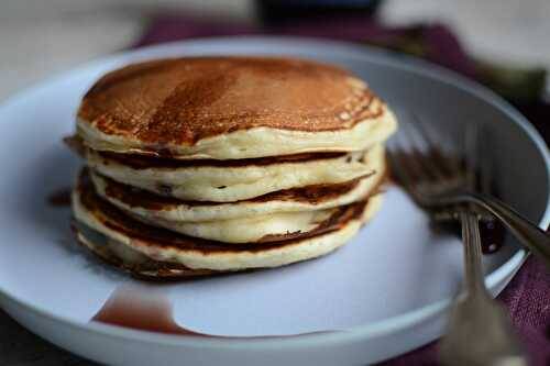 Pancakes au fromage blanc