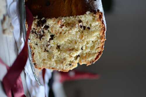 Panettone chocolat orange