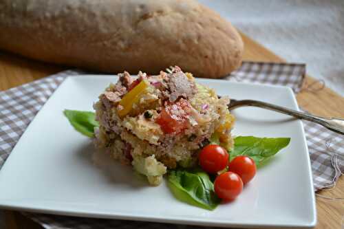 Panzanella au thon