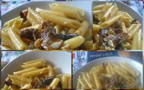 Penne lisce aux cèpes