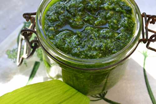 Pesto d'ail des ours