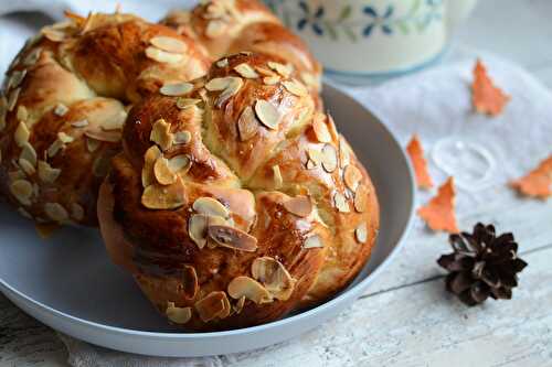 Petites brioches au lait d'amande