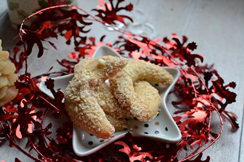 Petits croissants à la noix de coco - Cadeaux gourmands 2017