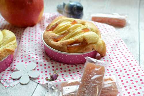 Petits gâteaux à la pomme et aux pâtes de coing Jours Heureux