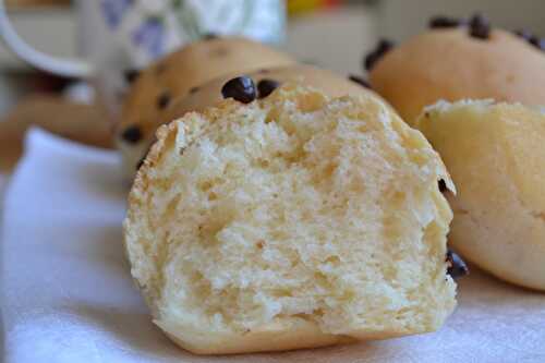 Petits pains aux pépites de chocolat