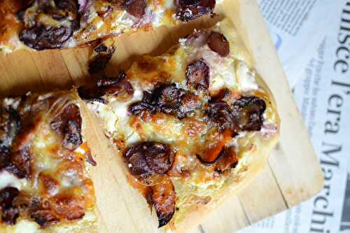 Pizza aux légumes d'hiver