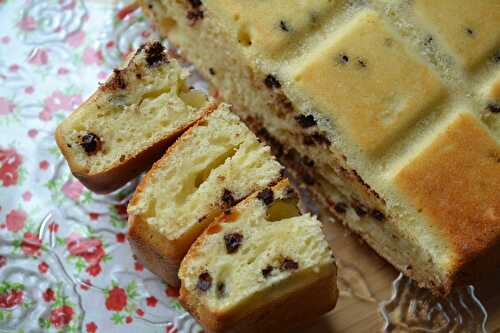 Plum cake soffice alla ricotta e cioccolato