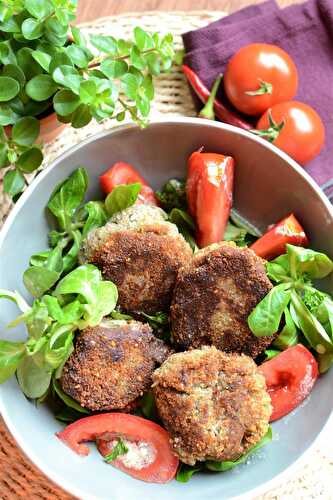 Polpette di melanzane - boulettes d'aubergine végétarien