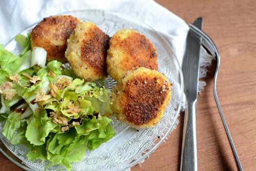 Polpette di polenta - galettes de polenta végétarien