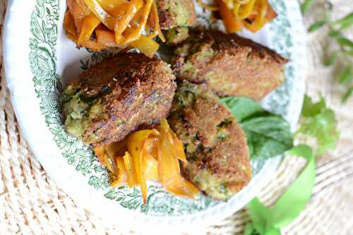 Polpette di zucchine - boulettes aux courgettes végétarien