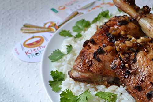 Poulet à la citronnelle - Voyage au Vietnam