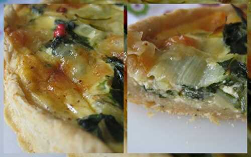 Quiche aux blettes et au fromage