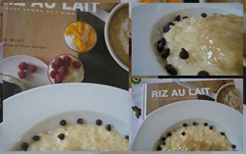 Riz au lait concentré et à la banane