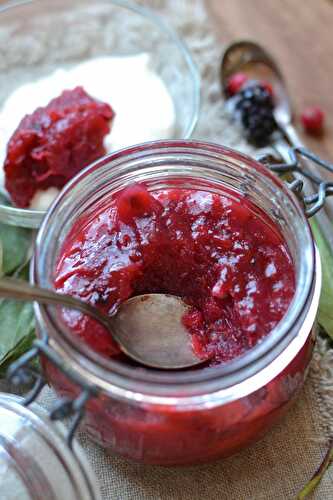 Rote Grütze -  compote de fruits rouges