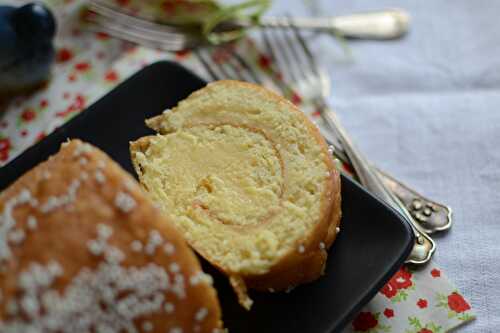 Roulé à la crème de citron Vahiné