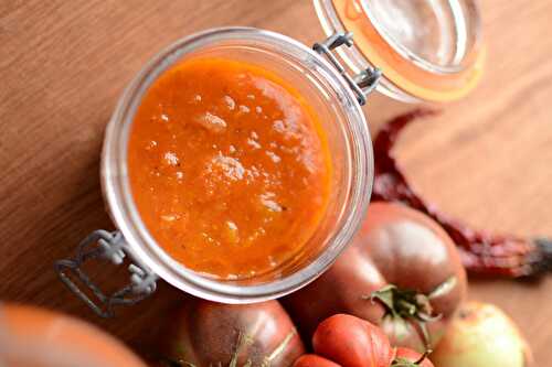 Sauce tomates poivrons