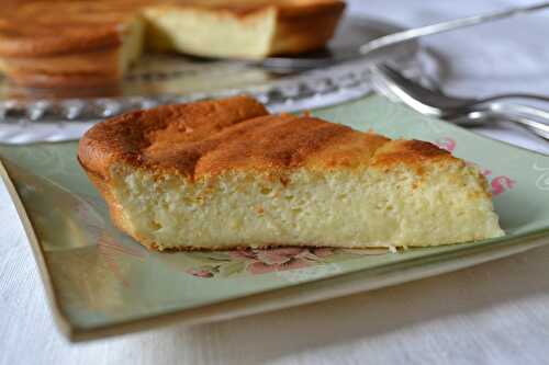 Sernik - gâteau au fromage blanc