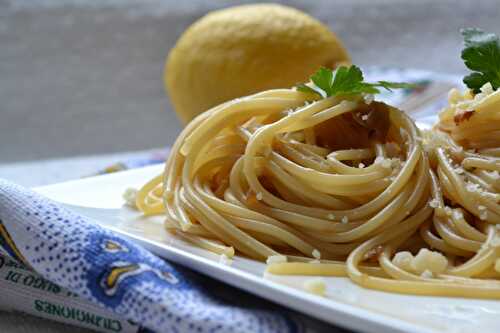 Spaghetti al limone