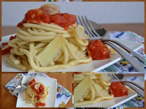 Spaghetti et sauce - tout fait maison