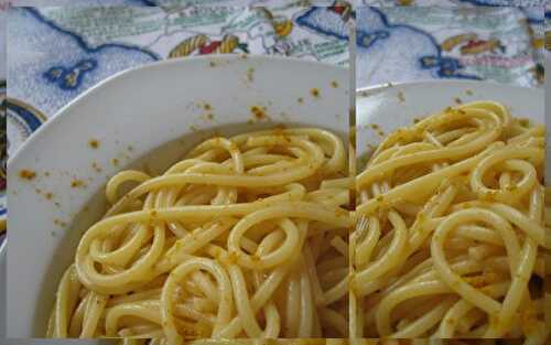 Spaghettoni al curry