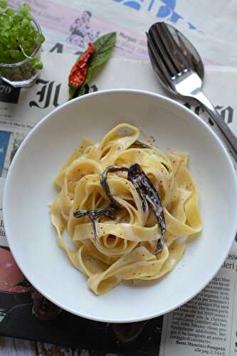 Tagliatelle à l'oseille