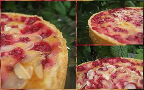 Tarte aux groseilles et aux amandes