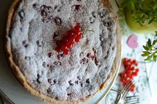 Tarte aux groseilles