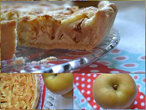 Tarte aux pommes amandine