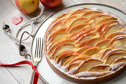 Tarte aux pommes amandine