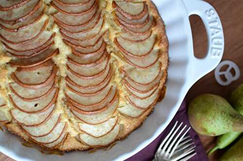 Tarte moelleuse aux poires