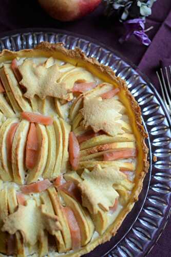 Tarte pommes coings