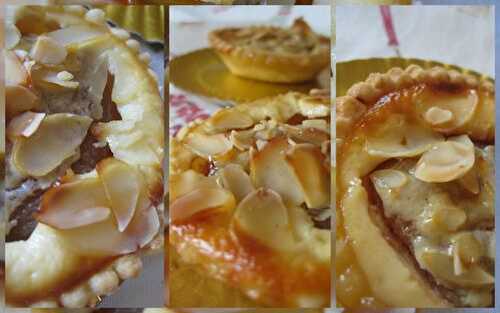 Tartelettes aux pêches du jardin et aux Petits Suisse