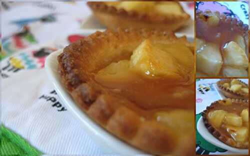 Tartelettes aux pommes et caramal au beurre salé