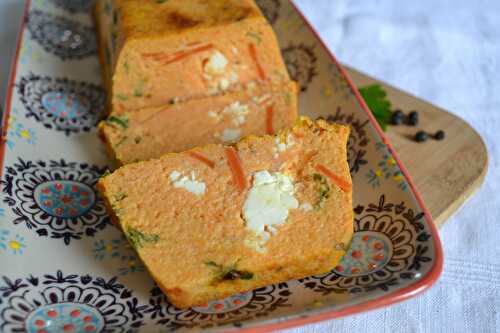 Terrine de carottes féta et poivre de Kampot