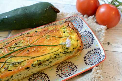 Terrine de courgettes et féta