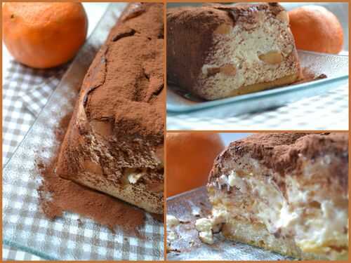 Tiramisu à l'orange