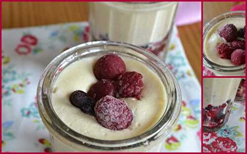 Tiramisu aux fruits rouges