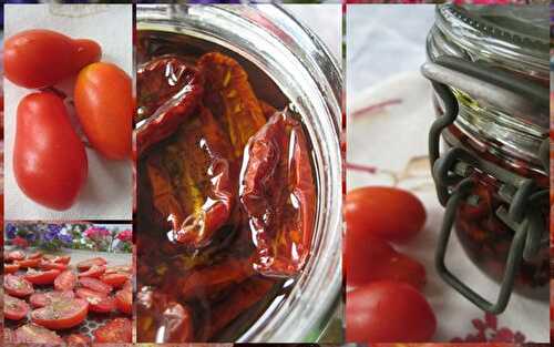 Tomates confites à l'huile d'olive