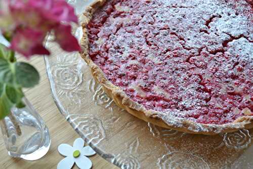 Torta ai ribes - tarte aux groseilles rouges