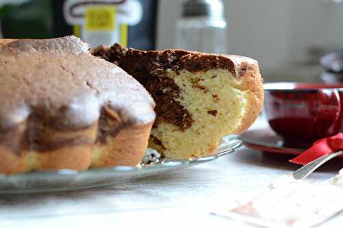 Torta giorno e notte - cake marbré